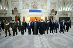 تجدید میثاق هیئت دولت با آرمان‌های امام خمینی (ره) در آستانه سالروز دهه فجر + فیلم