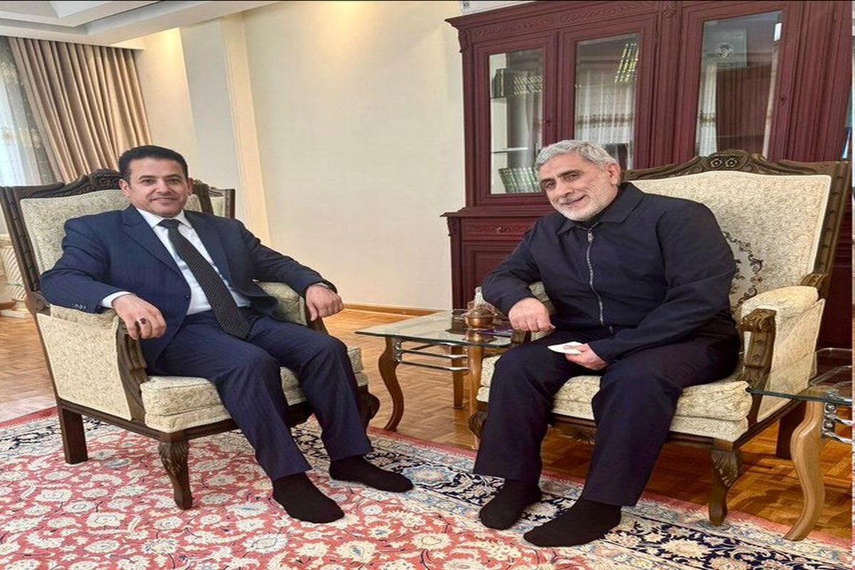 مشاور امنیت ملی عراق و سردار قاآنی