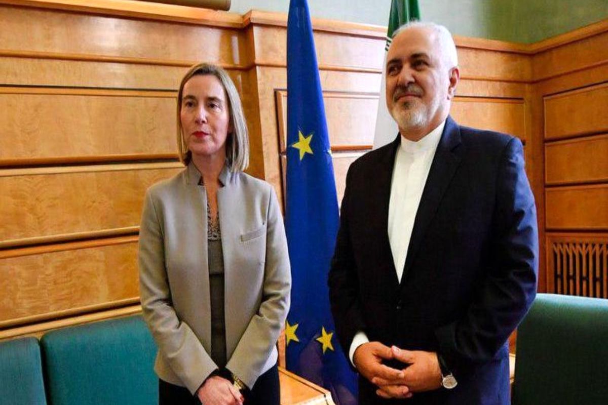  ظریف با فدریکا موگرینی1