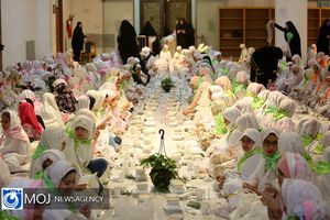 جشن روزه اولی ها در حرم بانوی کرامت