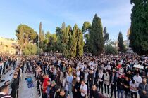 نماز عید سعید قربان در مسجد الاقصی برگزار شد