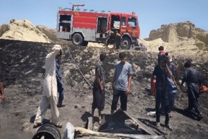یک فوتی بر اثر واژگونی پژو ۴۰۵ در محور جاسک