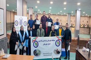 مسابقات قهرمانی تیراندازی کارگری آقایان خوزستان برگزار شد