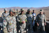 بازدید امیر صباحی‌ فرد از گروه پدافند هوایی آبدانان