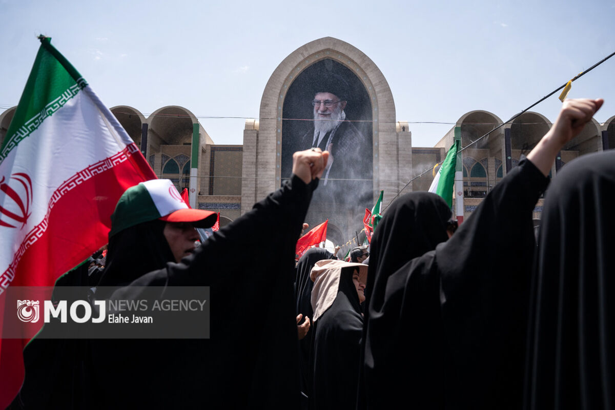 مراسم وداع با رهبر شهید انقلاب
