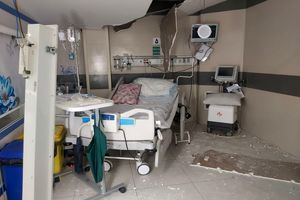 بیمارستانی دیگر در تهران مورد هدف راکتی اسرائیل قرار گرفت