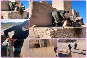 پلمب یک کارخانه آجر در شهرستان برخوار