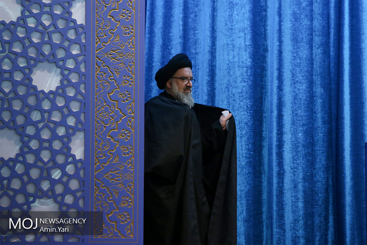 نماز جمعه تهران - ۱۹ بهمن ۱۳۹۷/ سید احمد خاتمی عضو هیات رییسه مجلس خبرگان رهبری