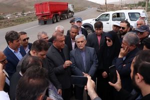 قطعه اول جاده میانه - سرچم تا پایان شهریور امسال تکمیل می‌شود