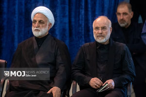 رئیس مجلس در مراسم بزرگداشت رهبر شهید انقلاب حضور بافت