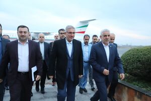 معاون رئیس‌جمهور  وارد گیلان شد