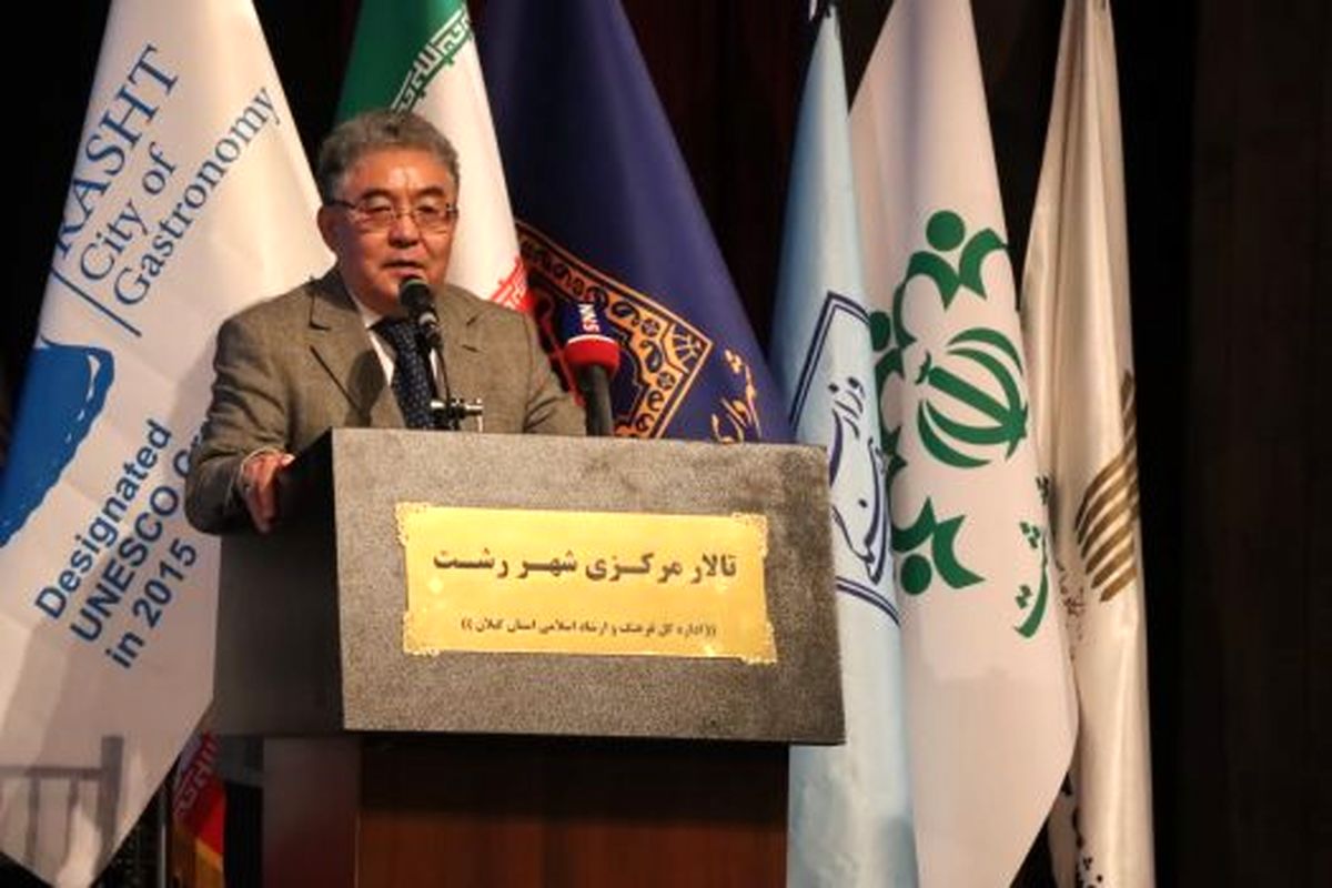 سفیر قزاقستان در همایش بزرگترین رویداد خوراک کشور در رشت