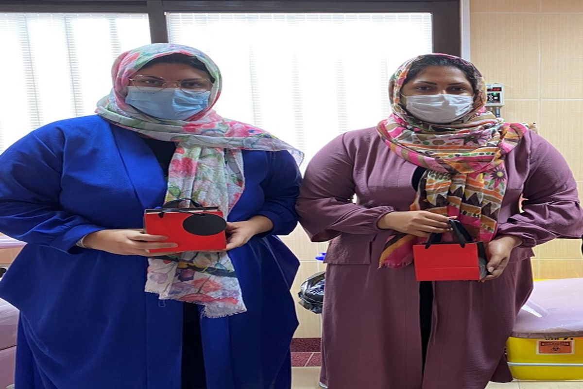 اهدای خون خواهران مازندرانی