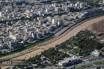 عبور سیلاب از استان قم