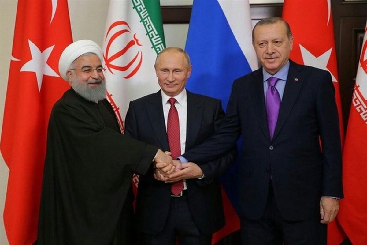 روحانی پوتین اردوغان
