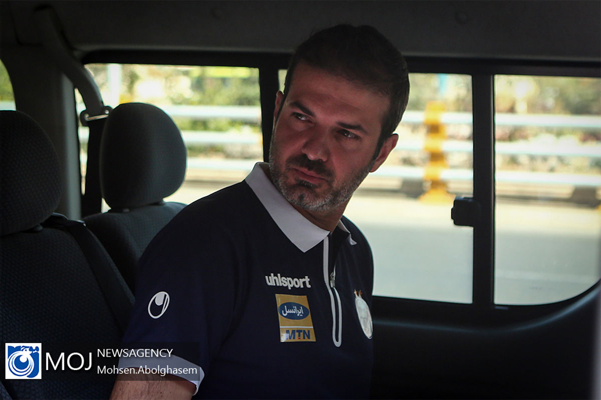 نشست خبری سرمربیان پرسپولیس و استقلال پیش از شهرآورد پایتخت