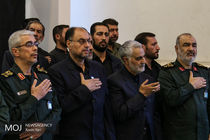 مراسم ختم پدر سرلشکر سلیمانی