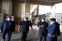 بازدید رییس نظام مهندسی کشاورزی یزد و محیط زیست شهرستان اشکذر از صنایع