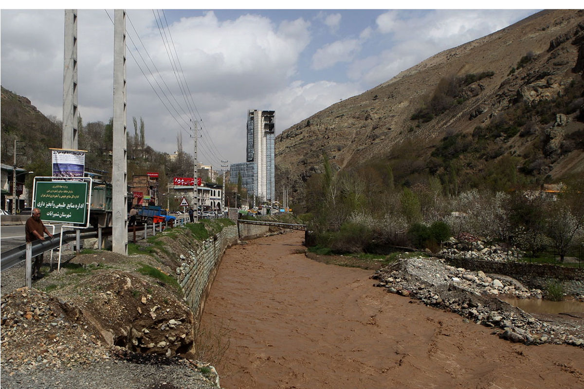 بستر رودخانه جاجرود