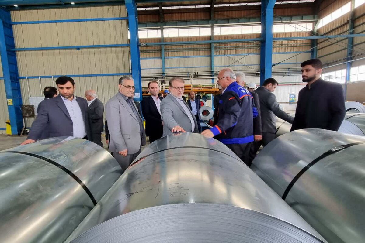  بازدید  رییس کل دادگستری مازندران از شرکت فولاد بهمن