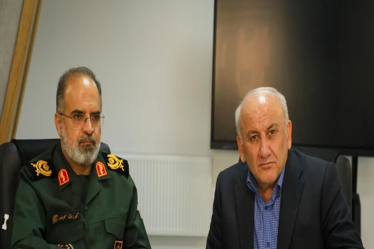 دیدار استاندار مازندران با فرمانده سپاه کربلا