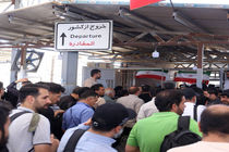 عبور حدود ۲۸ هزار زائر از مرز مهران در ۱۲ ساعت