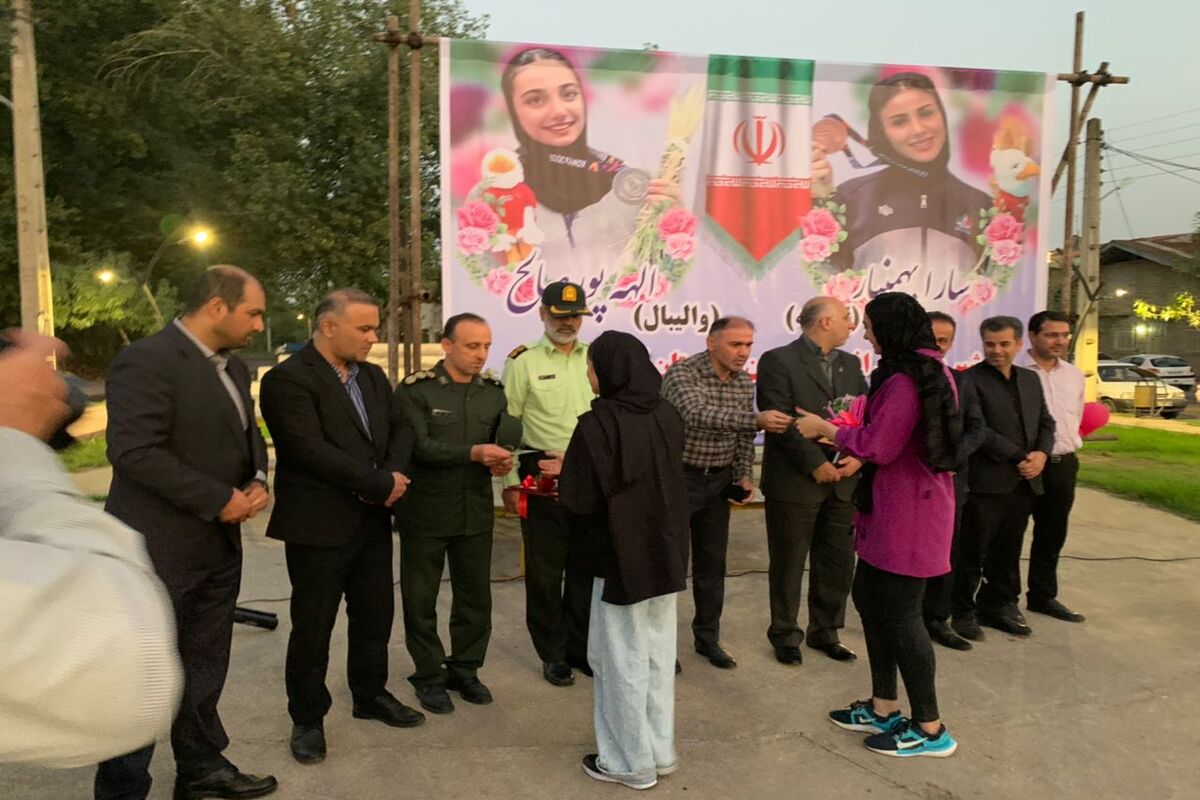 تجلیل از 2 بانوی مدال آور آستانه 