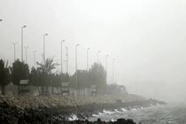 باد شدید جنوب‌شرقی و گرد و غبار سواحل و جزایر هرمزگان را فرا گرفت