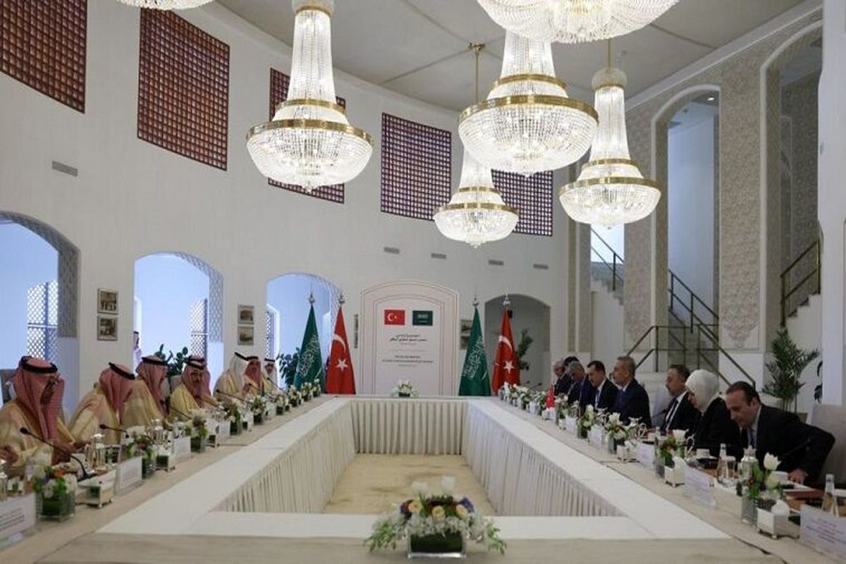  نشست شورای هماهنگی عربستان- ترکیه