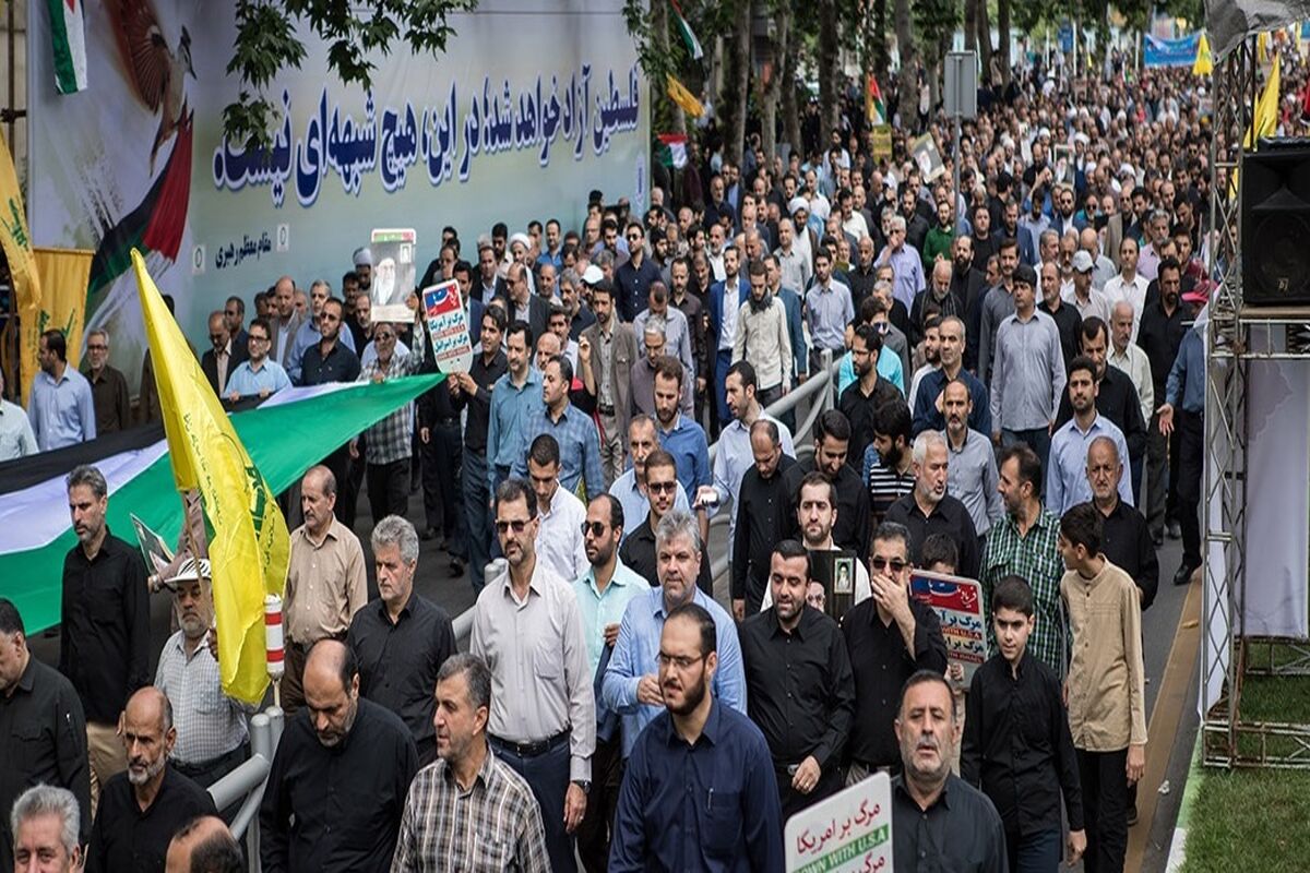 راهپیمایی روز قدس در رشت