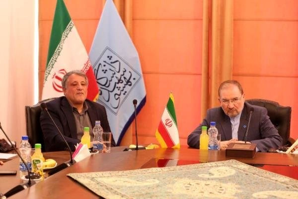 دیدار رئیس دانشگاه شهید بهشتی با محسن هاشمی‌