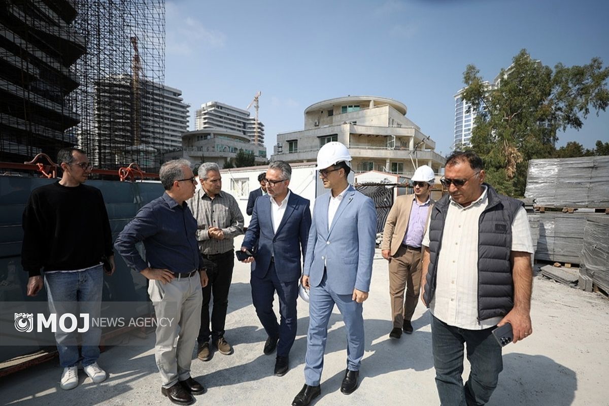 بازدید از پرووژه ها توسط معاونت اقتصادی سازمان منطقه آزاد کیش