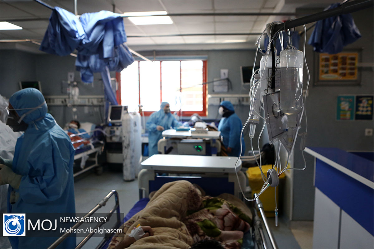 بخش اورژانس بیماران کرونایی بیمارستان مسیح دانشوری