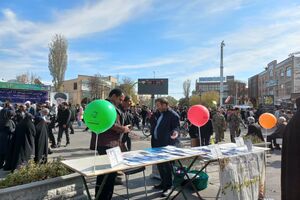 مردم اردبیل با حضور گسترده در راهپیمایی ۱۳ آبان، صحنه‌ای از وحدت، بصیرت و استکبارستیزی آفریدند