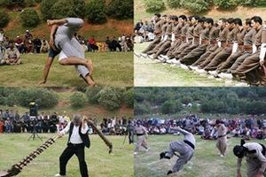 ششمین جشنواره بین المللی بازی‌های بومی محلی در مریوان پایان یافت