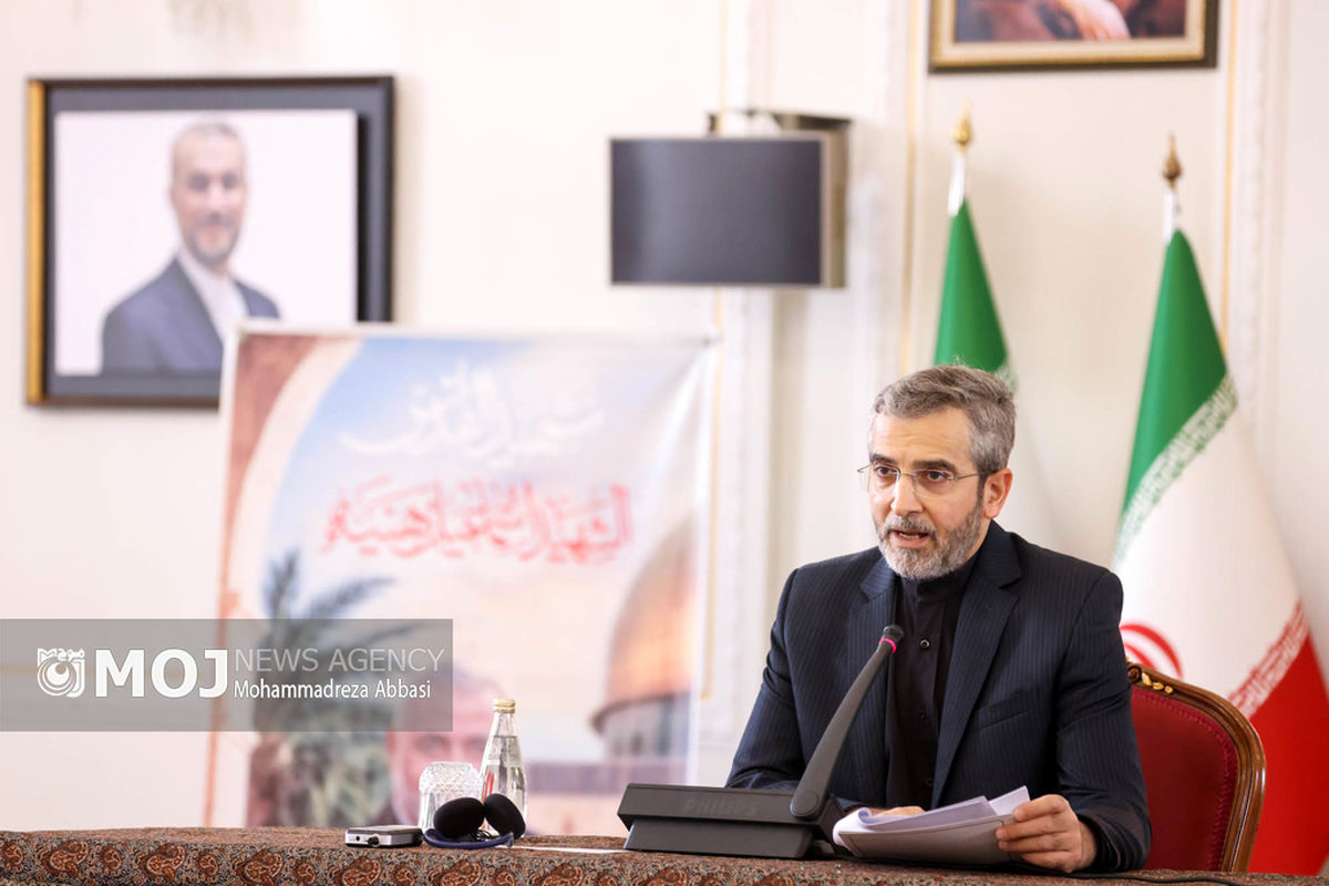 نشست دکتر علی باقری سرپرست وزارت امور خارجه با سفرا و روسای نمایندگی های خارجی مقیم تهران