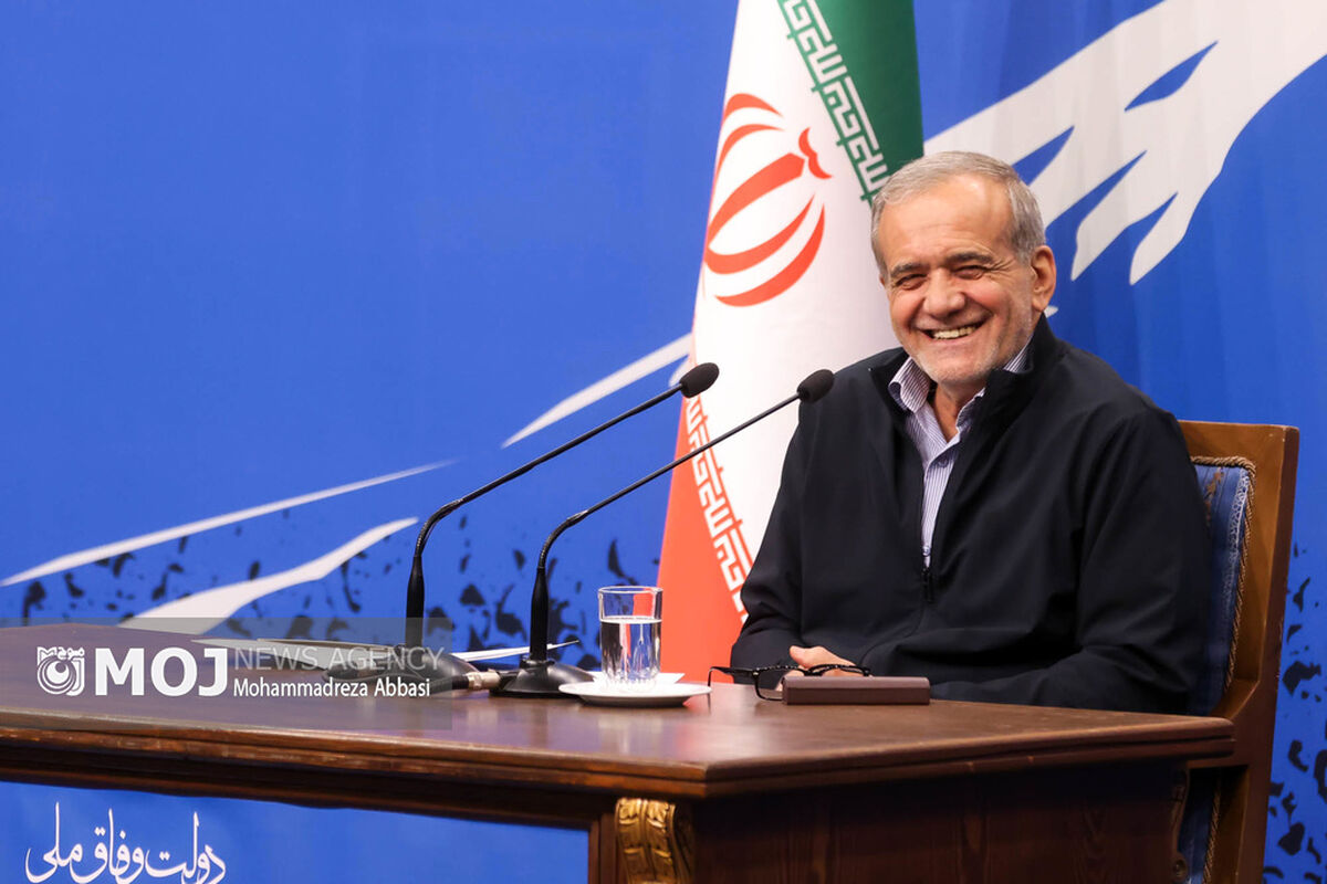 نشست خبری رئیس جمهور