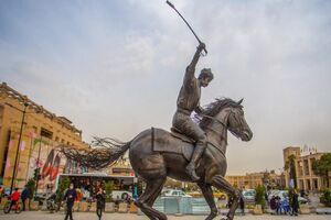 احتمال نصب نماد چوگان در میدان نقش جهان در آینده ای نزدیک