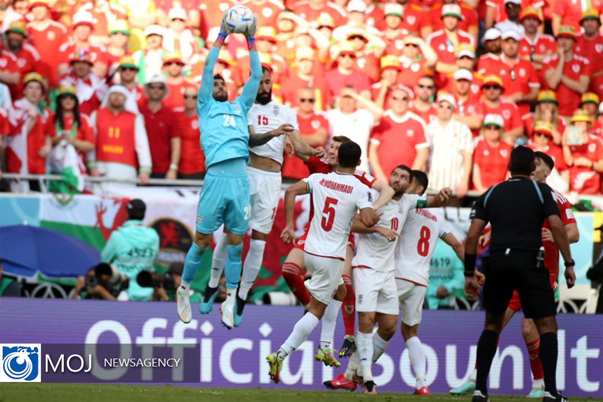 جام جهانی فوتبال - دیدار ایران و ولز 