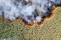 مکاتبات با طرف عراقی برای مهار آتش‌سوزی هورالعظیم انجام شد