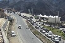 تردد در مسیر جنوب به شمال محور چالوس و آزادراه تهران – شمال از ساعت 13 تا اطلاع بعدی ممنوع است