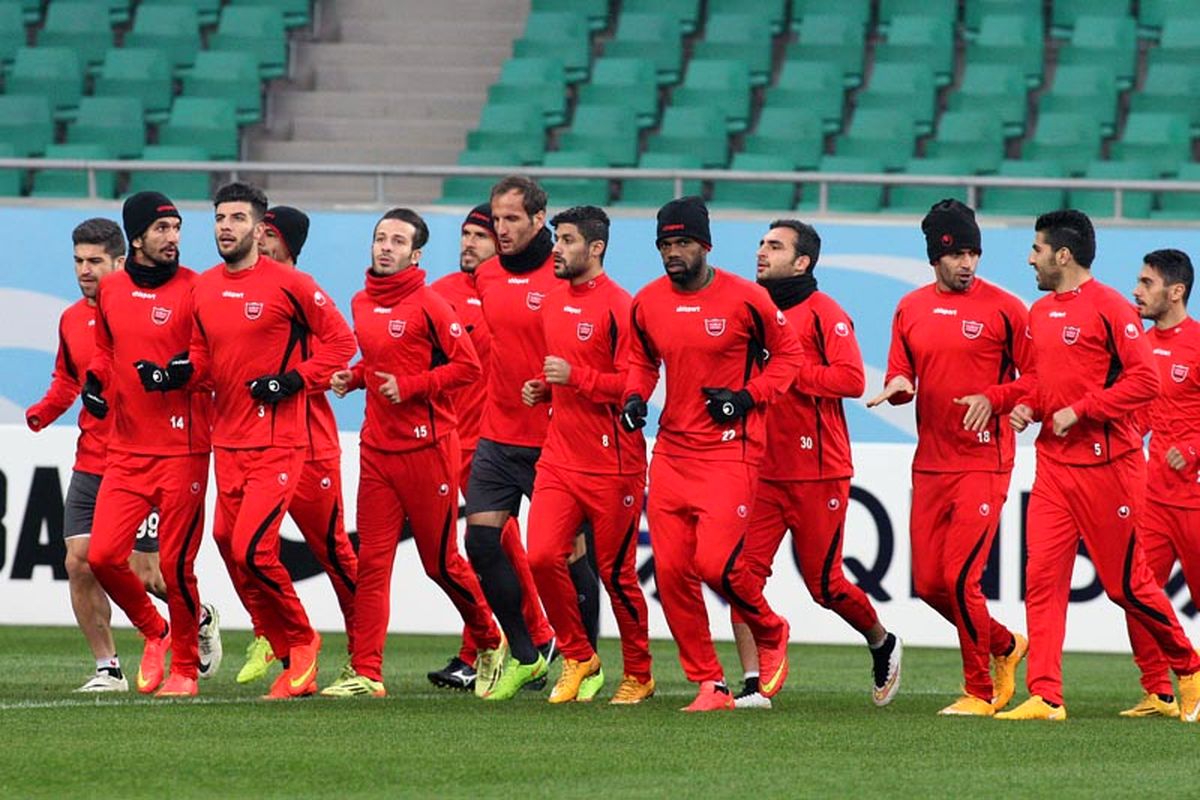 تمرین پرسپولیس