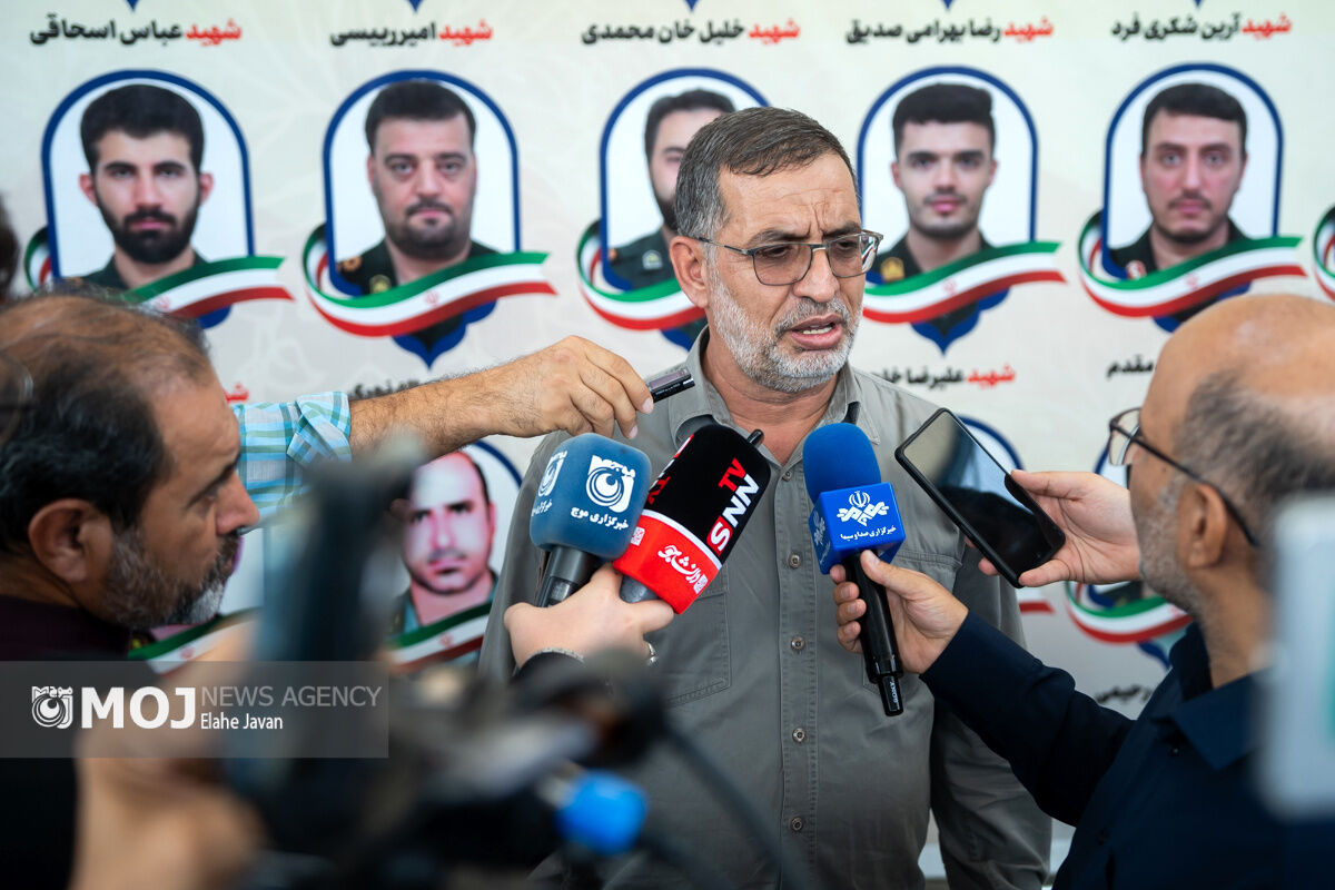 مراسم اربعین گرامیداشت شهدای هوافضای سپاه پاسداران انقلاب اسلامی