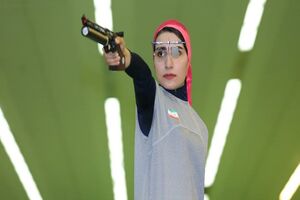 هانیه رستمیان در لیگ تیراندازی آلمان فینالیست شد