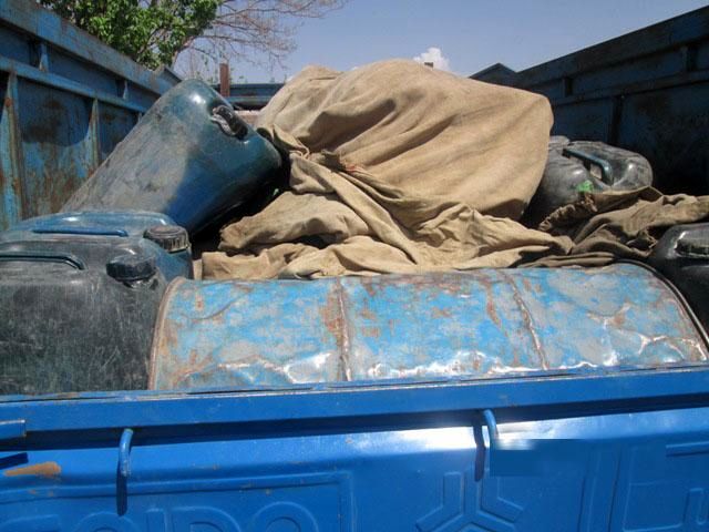 کشف ۳۶ هزار لیتر سوخت قاچاق در میناب