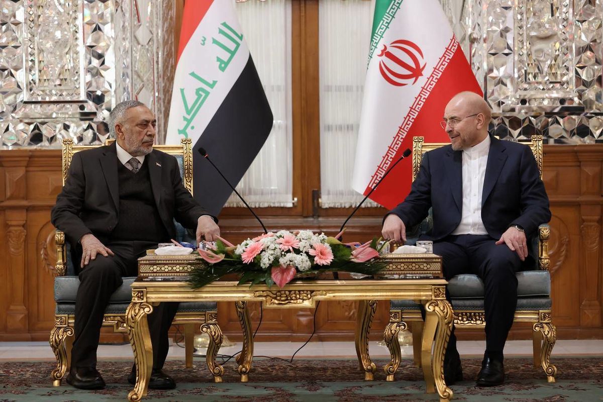 نشست روسای مجلس ایران و عراق 