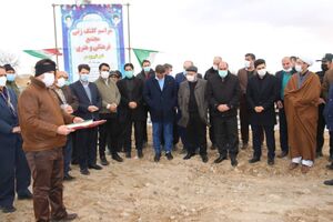 کلنگ زنی و افتتاح چند طرح در دهه فجر در شهرستان های همدان