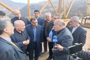 بزرگترین پل زیرقوسی شمال کشور به طور کامل به بهره‌برداری رسید