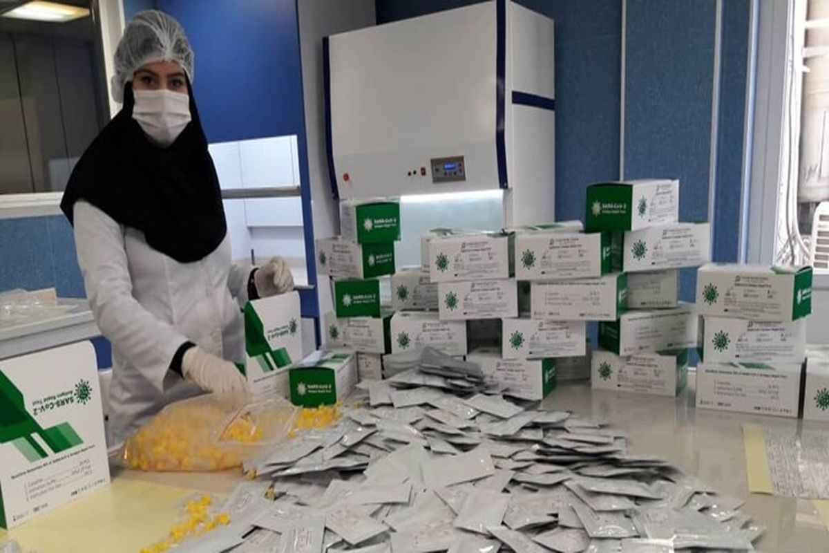 کیت تشخیص سریع کرونا