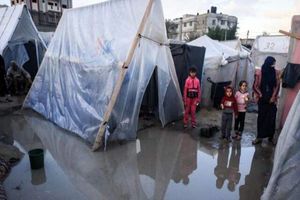 شمار قربانیان سرمای زمستان در غزه به ۱۰ کودک رسید